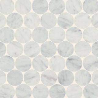 Picture of Bedrosians - Monet Mosaic 10 White Carrara