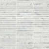 Picture of Bedrosians - Monet Mosaic 3 White Carrara