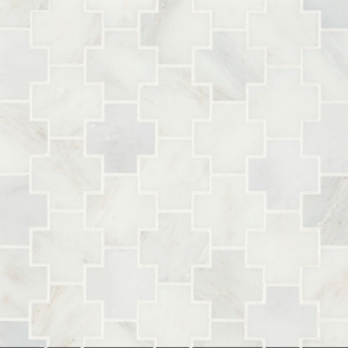 Picture of Bedrosians - Monet Mosaic 4 Oriental White