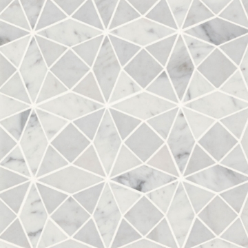 Picture of Bedrosians - Monet Mosaic 5 White Carrara