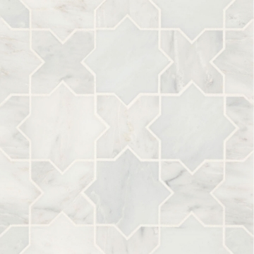 Picture of Bedrosians - Monet Mosaic 6 Oriental White