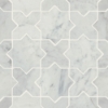 Picture of Bedrosians - Monet Mosaic 6 White Carrara