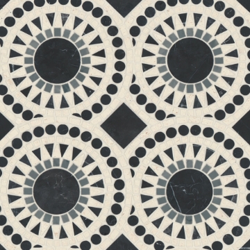 Picture of Bedrosians - Solis Nero Marquina/Bardiglio/Myra Beige