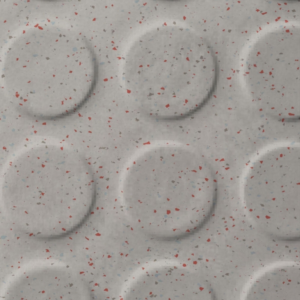 Picture of Johnsonite - Color Splash Raised Round Greenbluff