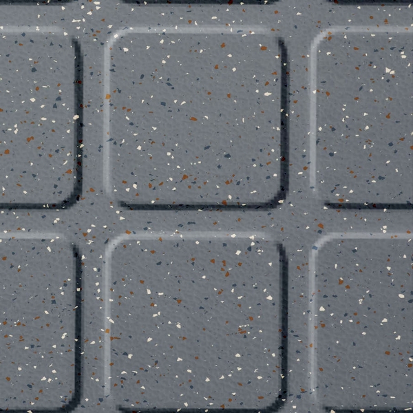 Picture of Johnsonite - Color Splash Raised Square Cozy Canyon