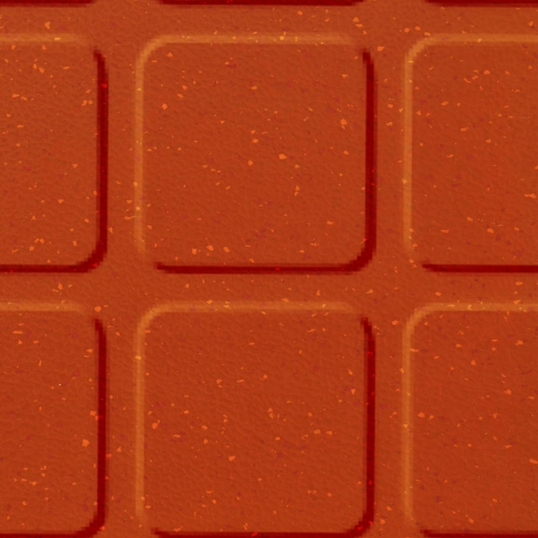 Picture of Johnsonite - Color Splash Raised Square Orange Mary