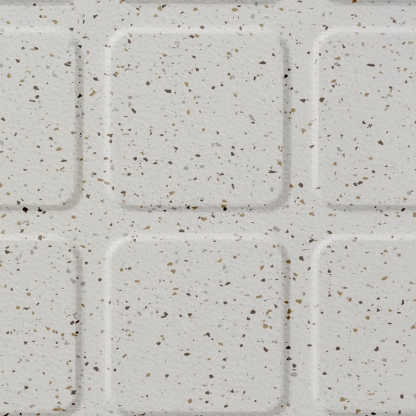 Picture of Johnsonite - Color Splash Raised Square Snowcap