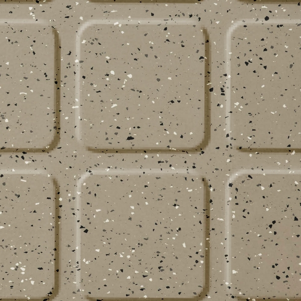 Picture of Johnsonite - Color Splash Raised Square Sandstorm