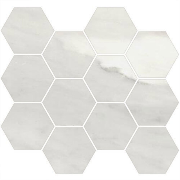 Picture of Happy Floors - Bardiglio Hexagon Bianco Natural