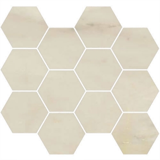 Picture of Happy Floors - Bardiglio Hexagon Crema Polished