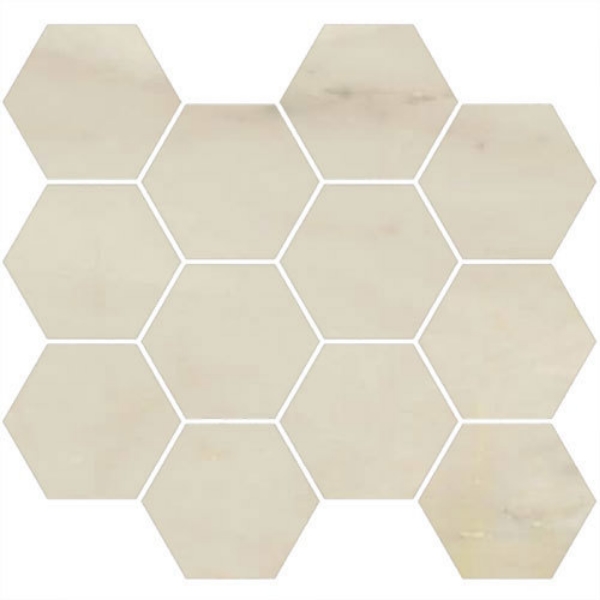 Picture of Happy Floors - Bardiglio Hexagon Crema Polished