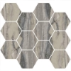 Picture of Happy Floors - Exotic Stone Hexagon Mosaic Fossil Polished