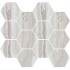 Picture of Happy Floors - Exotic Stone Hexagon Mosaic Arctic Polished