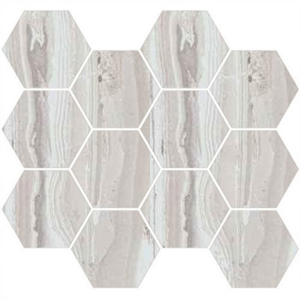 Picture of Happy Floors - Exotic Stone Hexagon Mosaic Arctic Polished