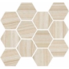 Picture of Happy Floors - Onyx Hexagon Mosaic Honey Natural