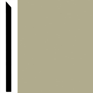 Picture of Burke - Edge Effects Simple 4 1/4 - 3/8 Thick Wall Base Gray Beige