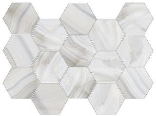 Picture of Happy Floors - Athena Hexagon Plata/Polished