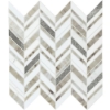 Picture of American Olean - Stone Theory Chevron Mosaic Geo