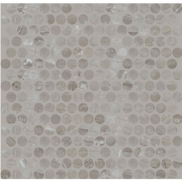 Picture of Daltile - Famed Penny Round Matte Mosaic Fortune
