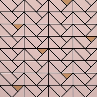 Picture of Daltile - Eclettica Mosaics Rose