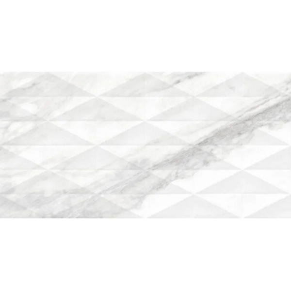 Picture of Daltile - Perpetuo 12 x 24 Wall Multi Geometric Brilliant White