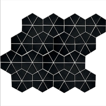 Picture of Daltile - Stagecraft Kaleidoscope Mosaic Gloss Black