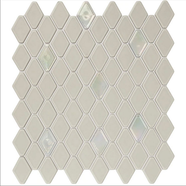 Picture of Daltile - Starcastle Mosaic Elongated Hexagon Comet