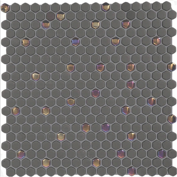 Picture of Daltile - Starcastle Mosaic Mini Hexagon Stardust