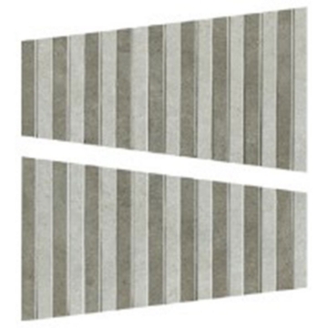 Picture of Daltile - Terratech Random Linear Mosaic Polvere Salvia