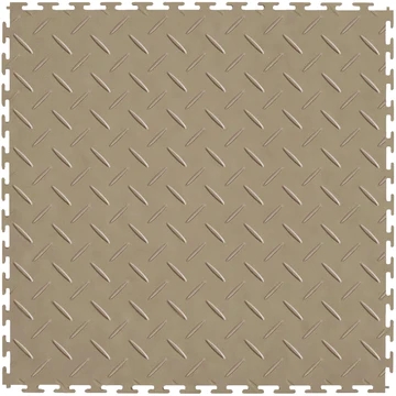 Picture of Perfection Floor Tile - Diamond Plate Beige