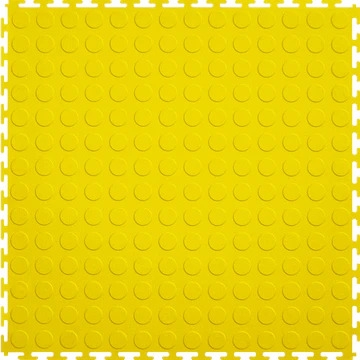 Picture of Perfection Floor Tile - Coin Yellow