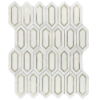 Picture of Elon Tile & Stone - Aluminum Picket Dolomite Gold Honed