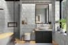 Picture of Elon Tile & Stone - Aluminum Picket Dolomite Silver Honed