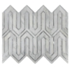 Picture of Elon Tile & Stone - Aluminum Serpentine Pearl White Silver