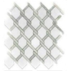Picture of Elon Tile & Stone - Argyle Mosaics White Absolute Ming Green