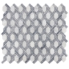 Picture of Elon Tile & Stone - Captiva Mosaics Pearl White Pacific Gray