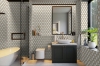 Picture of Elon Tile & Stone - Captiva Mosaics White Thassos Crema Marfil