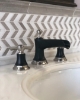 Picture of Elon Tile & Stone - Petite Chevron Mosaics White Thassos Sand Dollar Polished