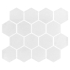 Picture of Elon Tile & Stone - Hexgon Mosaics 3 White Thassos Polished