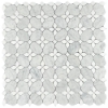 Picture of Elon Tile & Stone - Silhouette Mosaics Bianco Carrara White Thassos