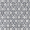 Picture of Elon Tile & Stone - Kaleidoscope Mosaics Pearl White Pacific Gray Honed
