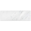 Picture of Elon Tile & Stone - Marble 4 x 12 Pearl White Honed