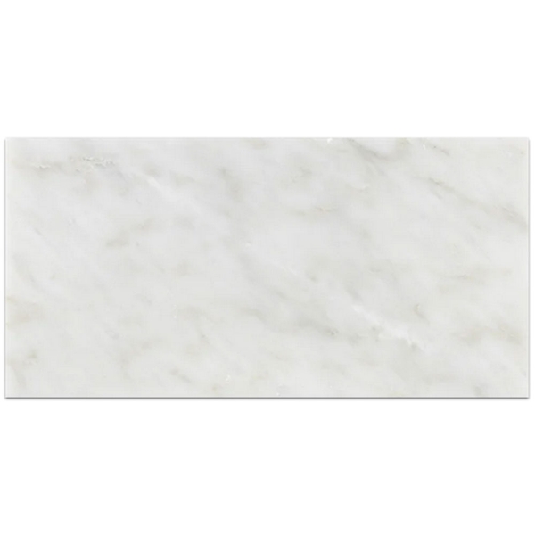 Picture of Elon Tile & Stone - Marble 6 x 12 Pearl White Honed