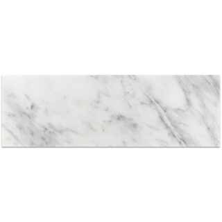 Picture of Elon Tile & Stone - Marble 6 x 18 Pearl White Honed
