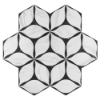 Picture of Elon Tile & Stone - Hexagon 8 Corola Black