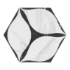 Picture of Elon Tile & Stone - Hexagon 8 Corola Black