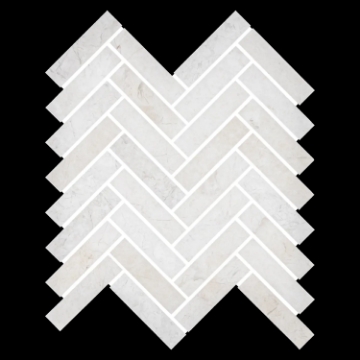 Picture of Elon Tile & Stone - Herringbone Mosaics 1 x 4 Alba Nova Honed