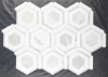 Picture of Elon Tile & Stone - Honeycomb Mosaics Bianco Oro White Thassos