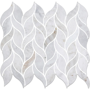 Picture of Elon Tile & Stone - Petal Mosaics Bianco Oro
