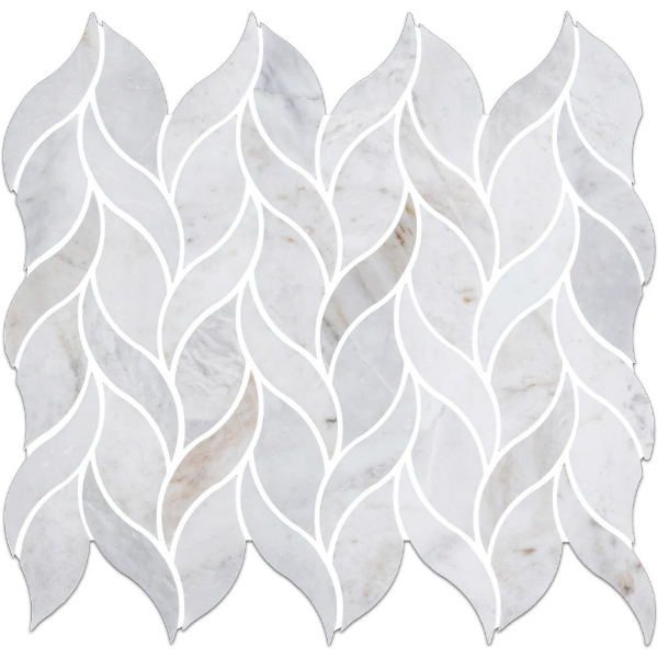 Picture of Elon Tile & Stone - Petal Mosaics Bianco Oro